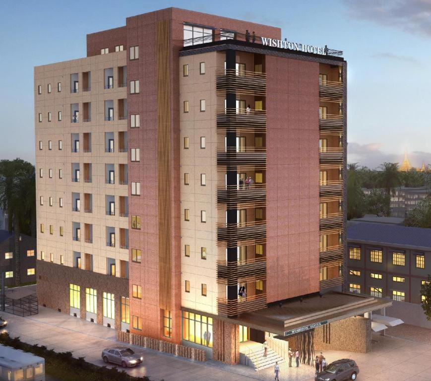 Wishton Hotel Rangún Exteriér fotografie
